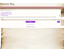 Tablet Screenshot of naveenz.com